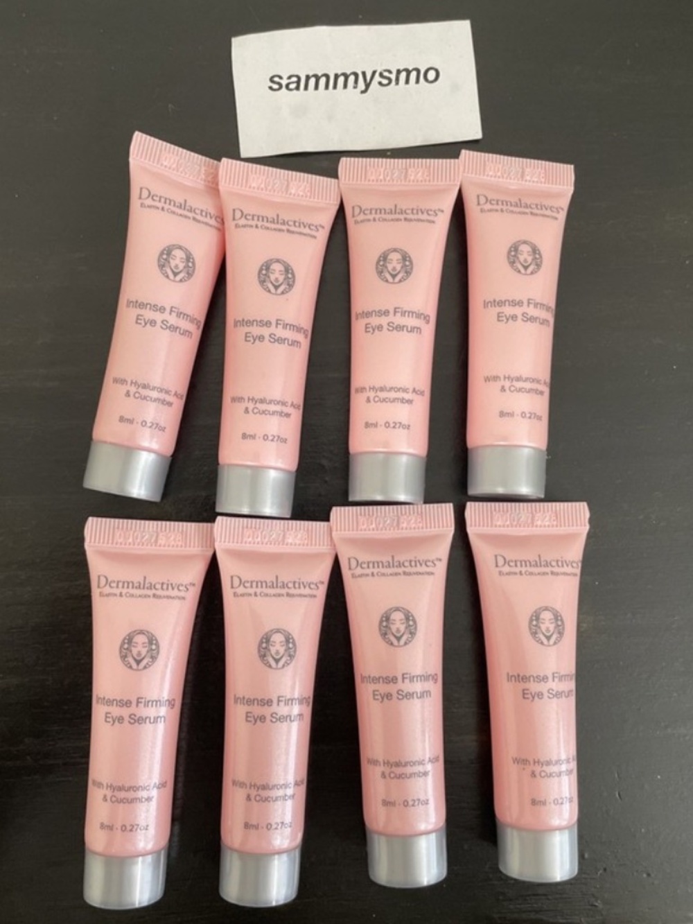 Dermalactives Intense Firming Eye Serum 0.27 oz / 8ml Travel Sample Size x8